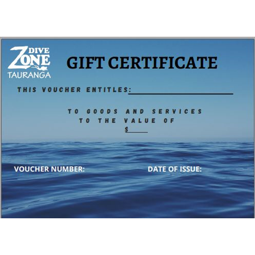 Gift e-Card Open Water Course